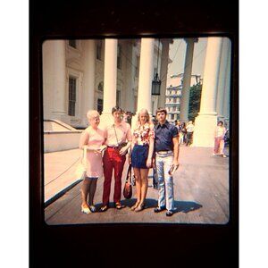Vintage Washington D.C. Family Vacation 21 Slides Souvenir White House 1973